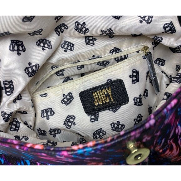 Juicy by Juicy Couture Handbag Purse Multi Color Tie Dye Bag - Picture 16 of 16